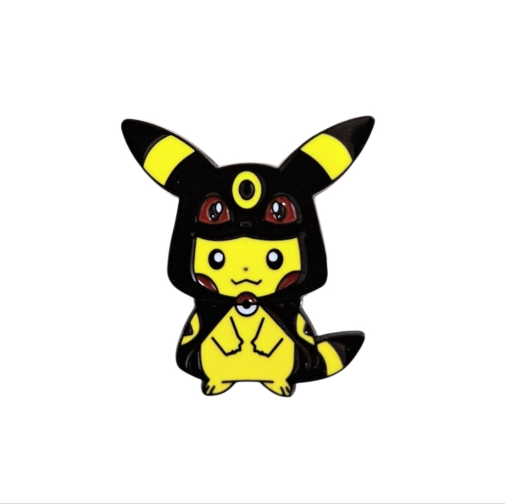 Pokemon Pikachu Umbreon Enamel Pin